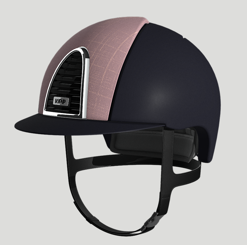Cromo 2.0 Helmet Matt Blue Pink Glassia