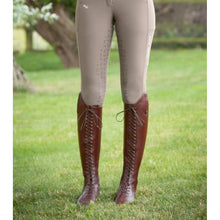 Load image into Gallery viewer, Maurizia Ladies Lace Front Tall Leather Riding Boots