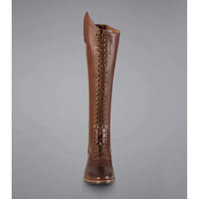 Load image into Gallery viewer, Maurizia Ladies Lace Front Tall Leather Riding Boots
