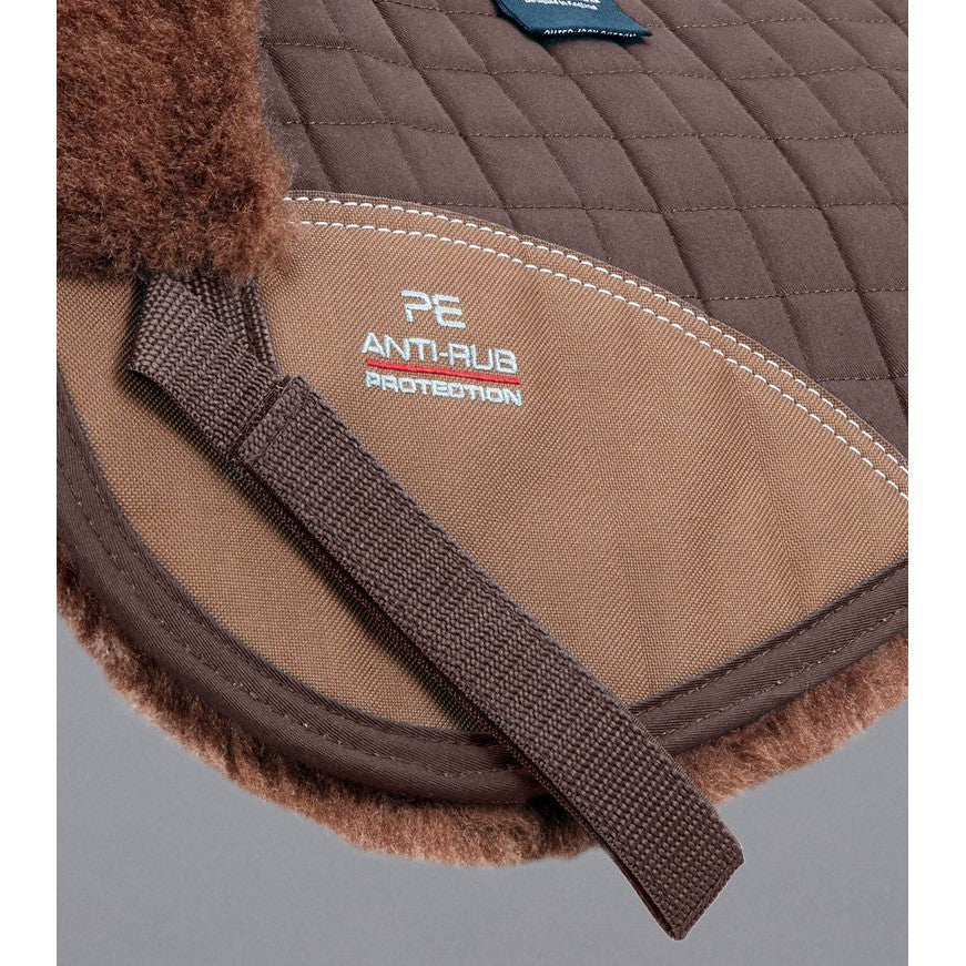 Merino Wool Saddle Pad - Half Pad