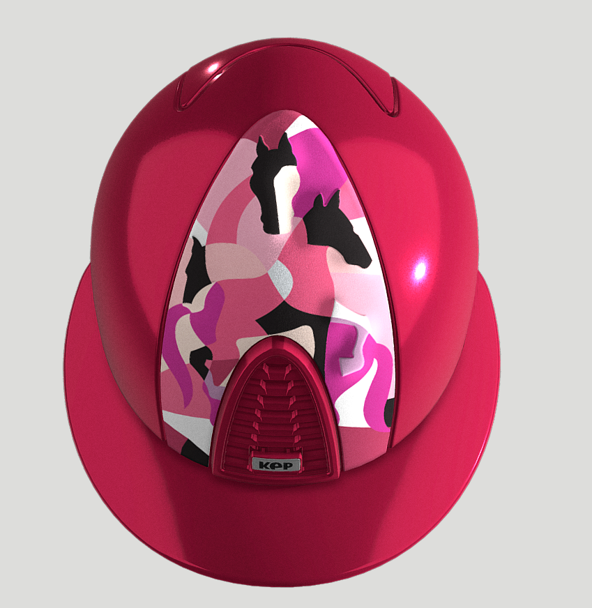 Cromo 2.0 Helmet Metal Cerise Vikings