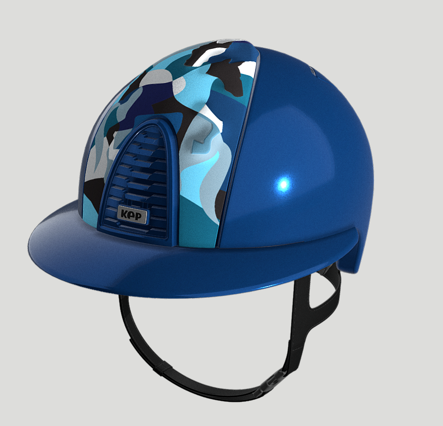 Cromo 2.0 Helmet Metal Royal Blue Vikings