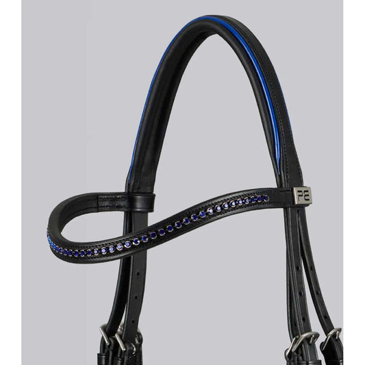 Mineo Pony Snaffle Bridle Black (No reins)