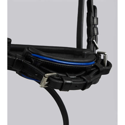 Mineo Pony Snaffle Bridle Black (No reins)