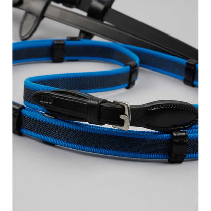 Mineo Pony Continental Reins Black/Blue