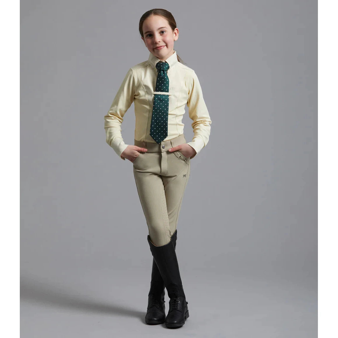 Tessa Girls Long Sleeve Show Shirt