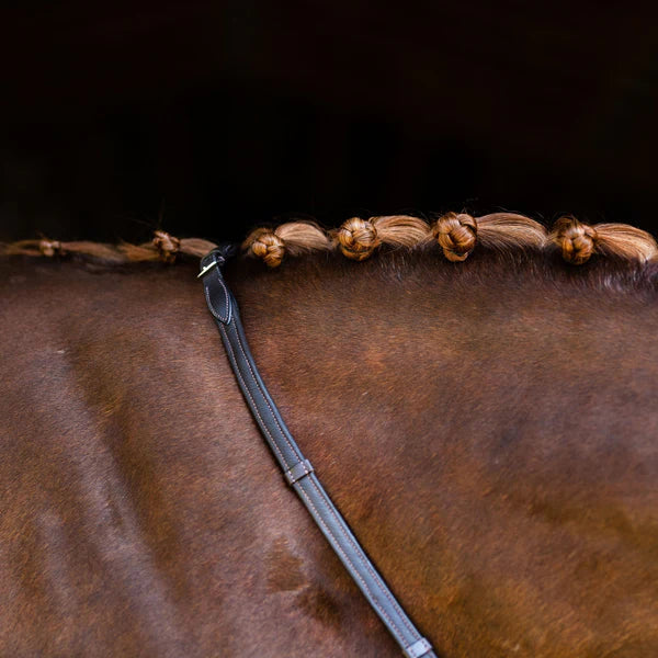Padded Nappa (Rolled) Leather Reins