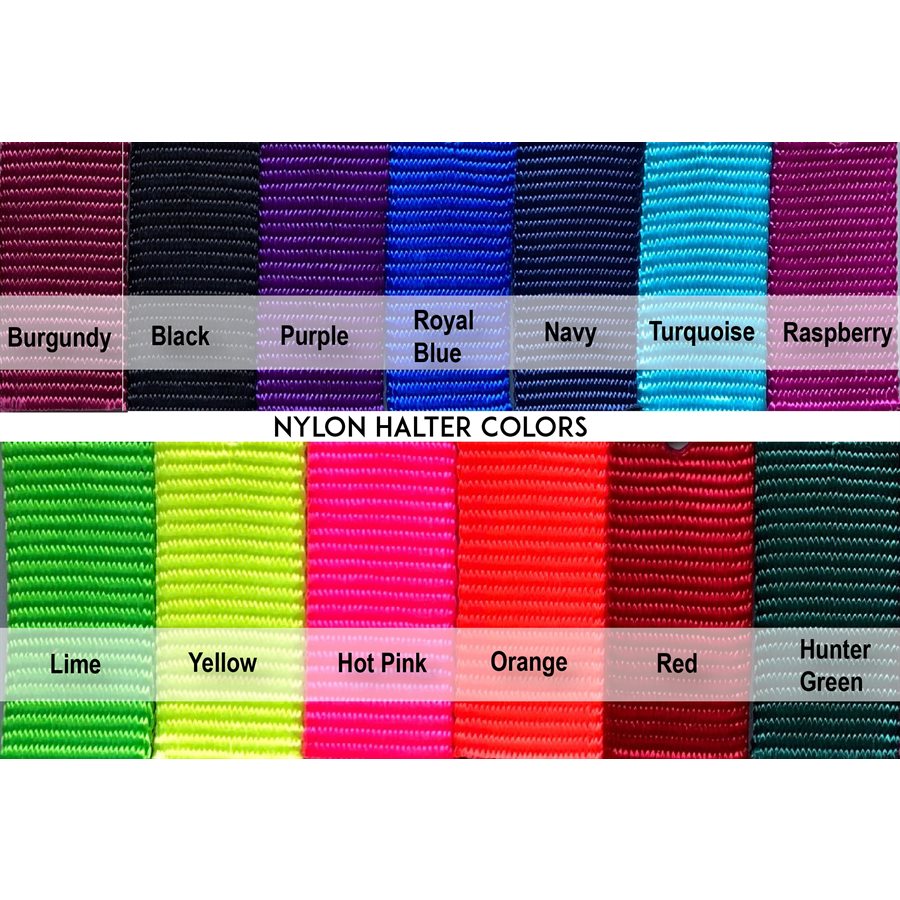 Embroidered Nylon Safety Halter