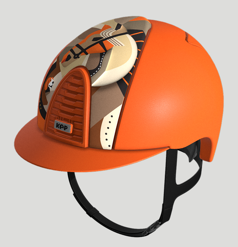Cromo 2.0 Helmet Orange Pegasus