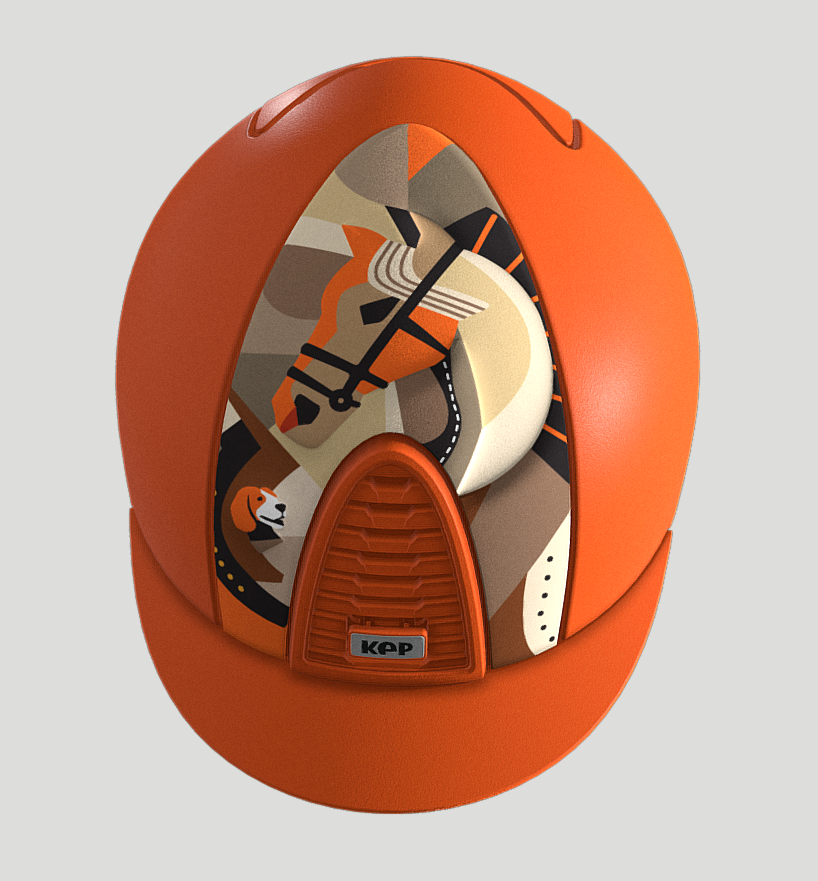 Cromo 2.0 Helmet Orange Pegasus