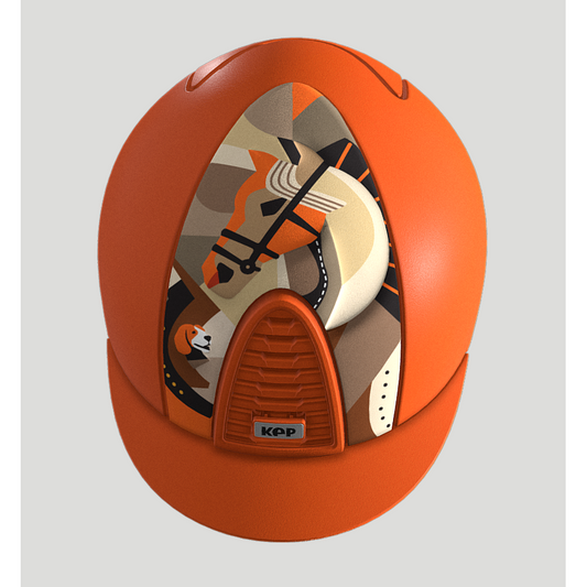 Cromo 2.0 Helmet Orange Pegasus