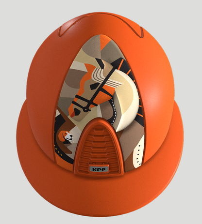 Cromo 2.0 Helmet Orange Pegasus