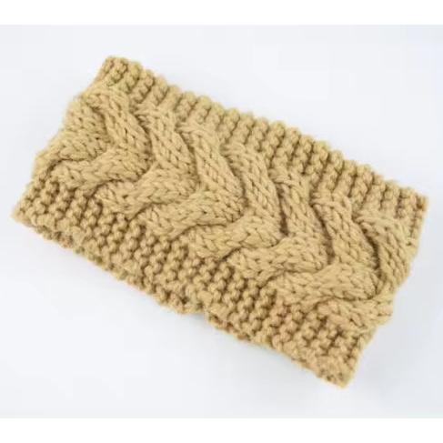 Sand Women's knitted headband ear warmer