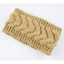Load image into Gallery viewer, Sand Women&#39;s knitted headband ear warmer