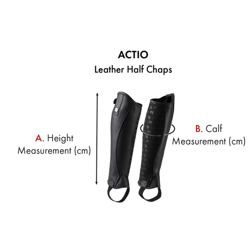 Actio Leather Half Chaps