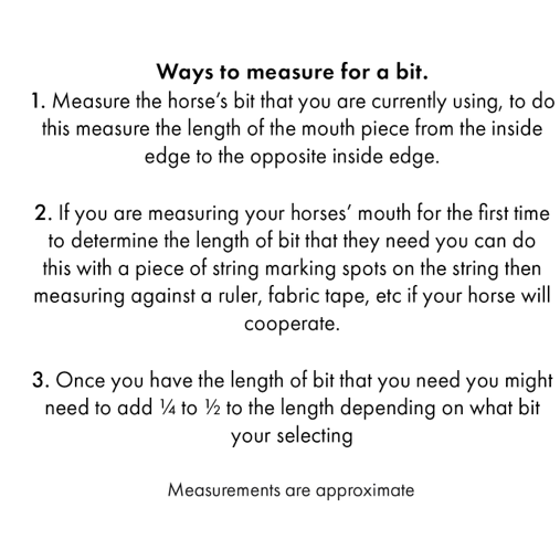 Curved Mouth Eggbutt Snaffle