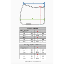 Load image into Gallery viewer, Lavender Bay Saddle Cloth - Dressage Full Size