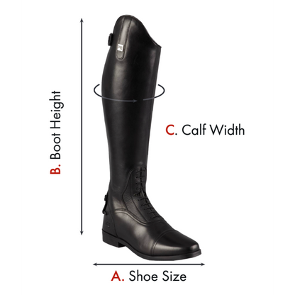 Silentio Men's Tall Leather Field Boot