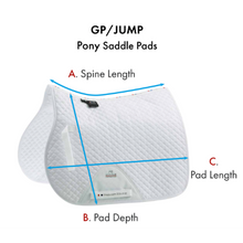 Load image into Gallery viewer, My Pony Jack Cotton GP/Jump Glitter Saddle Pad - Pony Size