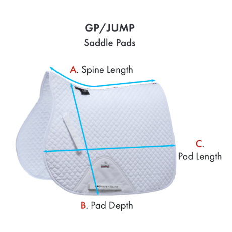 Close Contact Cotton GP/Jump Saddle Pad