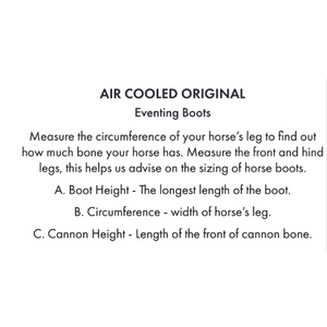 Air Cooled Original Eventing Boots - Hind