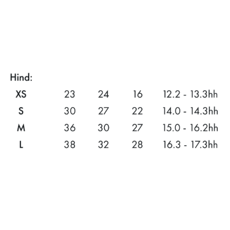 Air Cooled Original Eventing Boots - Hind