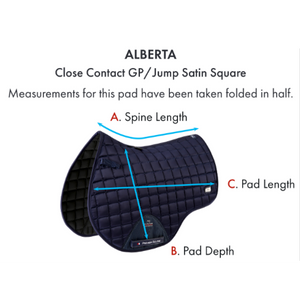 Alberta Close Contact Satin GP/Jump Square