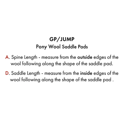 Pony Close Contact Merino Wool Half Lined European GP/Jump Square