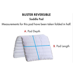 Buster Reversible Saddle Pad