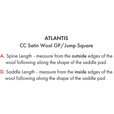 Atlantis Close Contact Satin Wool GP/Jump Square