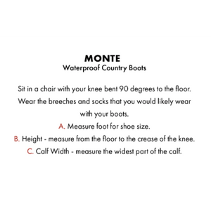 Monte Waterproof Country Boot