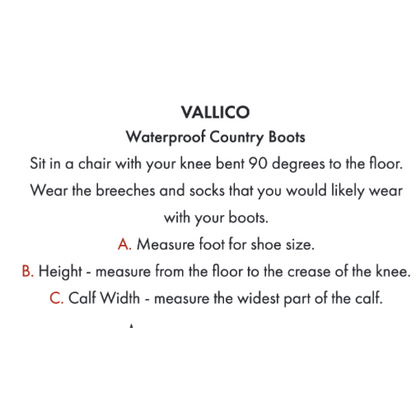 Vallico Waterproof Country Boots