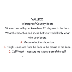 Vallico Waterproof Country Boots