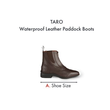 Taro Waterproof Leather Paddock Boot