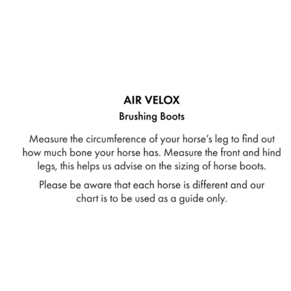 Air Velox Single Locking Brushing Boots