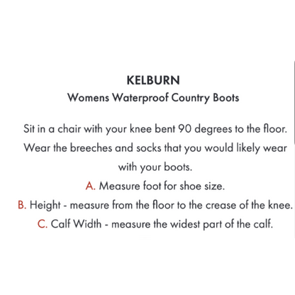 Kelburn Women's Waterproof Country Boots