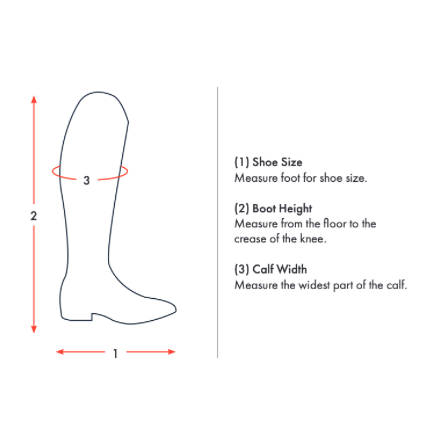 Ballotade Leather Field Tall Riding Boots