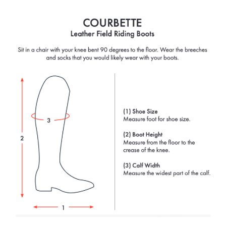 Courbette Leather Field Riding Boots