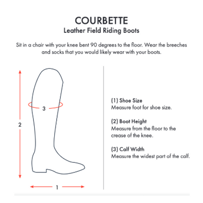 Courbette Leather Field Riding Boots