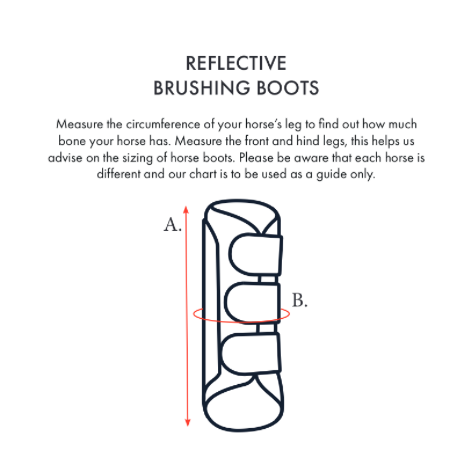 Reflective Brushing Boots