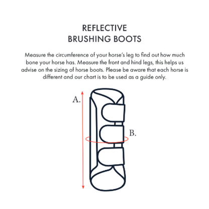 Reflective Brushing Boots