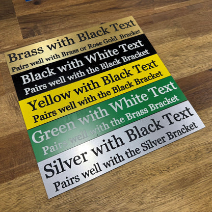 Slide-In Stable or Office Plate