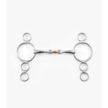 Load image into Gallery viewer, Three Ring Dutch Gag with Copper Lozenge