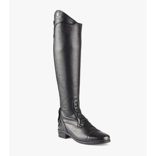 Vertini Ladies Long Leather Field Riding Boot - Black/Size 5/Regular