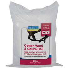 Load image into Gallery viewer, Cotton Wool &amp; Gauze Roll - 250g
