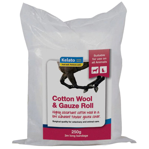 Cotton Wool & Gauze Roll - 250g