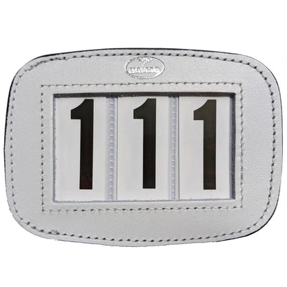 Leather Halter Number Holders (Pair)