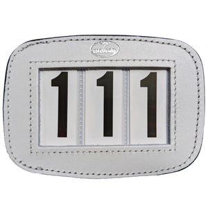 Leather Halter Number Holders (Pair)