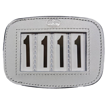 Leather Halter Number Holders (Pair)