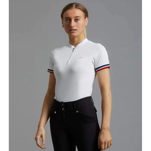 Allegra Ladies Short Sleeve Riding Top